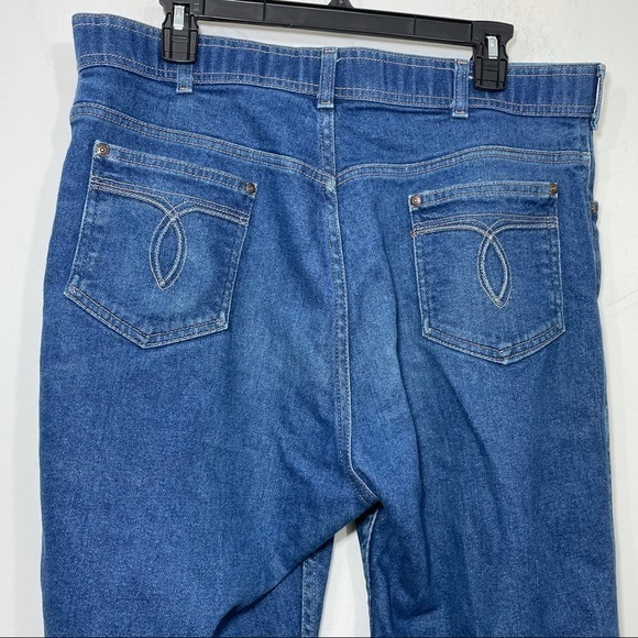 Vintage levis straight leg  blue made in USA 38 - Picture 6 of 14